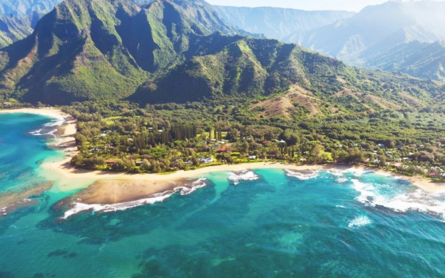 Aerial View Of Hawaii